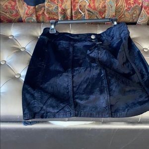 Velvet skirt